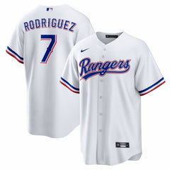 Ivan Rodriguez Texas Rangers Nike Home Retired Player Replica Jersey - White Jerseys