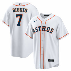 Craig Biggio Houston Astros Nike Home Retired Player Replica Jersey - White Jerseys