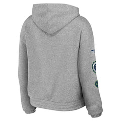 Seattle Seahawks WEAR by Erin Andrews Women's Full-Zip Hoodie Heather Gray