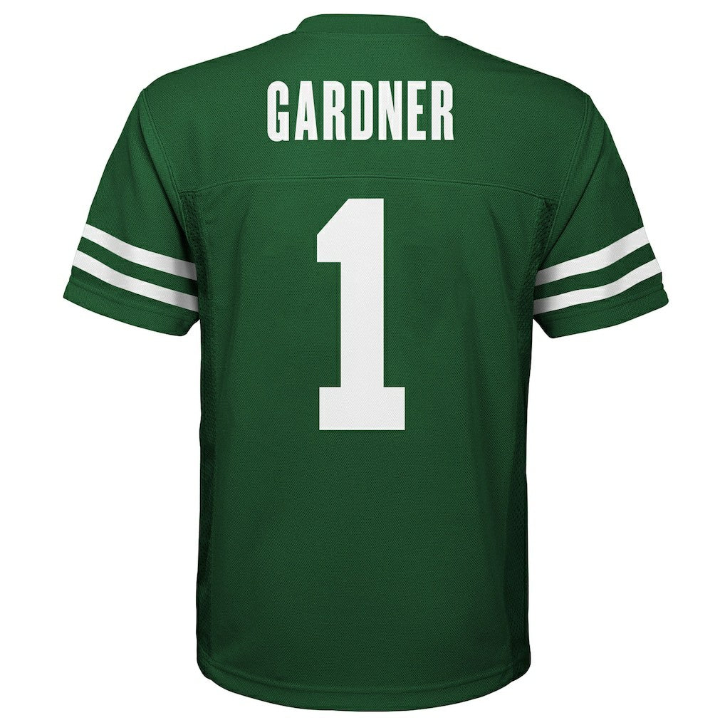 Ahmad Sauce Gardner New York Jets Youth Replica Player Jersey Green