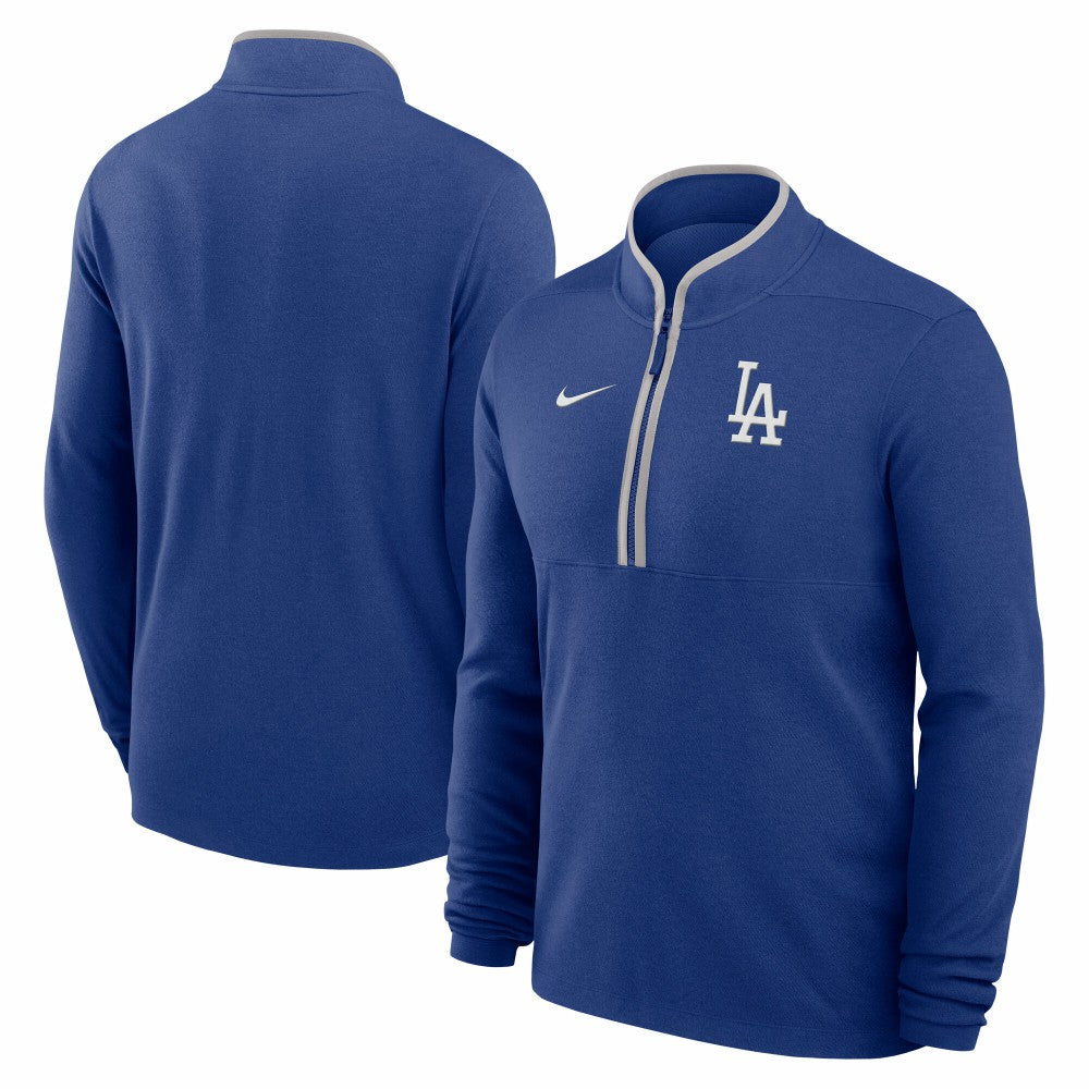Los Angeles Dodgers Nike Dri-FIT Victory Half-Zip Pullover - Royal Pullover
