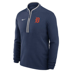 Detroit Tigers Nike Dri-FIT Victory Half-Zip Pullover - Navy Pullover