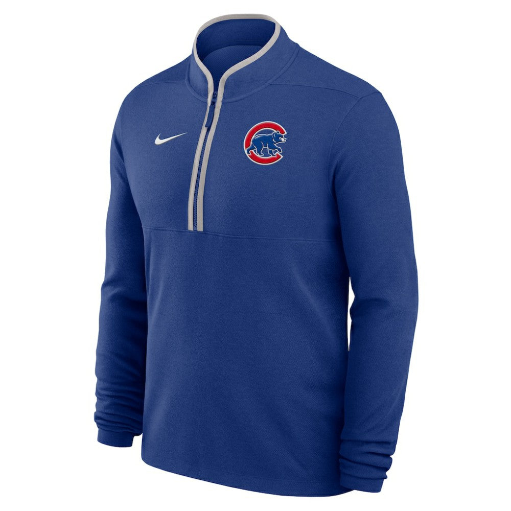 Chicago Cubs Nike Dri-FIT Victory Half-Zip Pullover - Royal Pullover