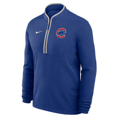 Chicago Cubs Nike Dri-FIT Victory Half-Zip Pullover - Royal Pullover