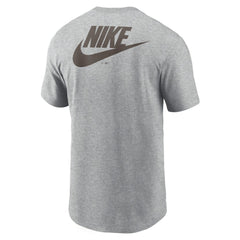 San Diego Padres Nike Cooperstown Collection Large Logo 2-Hit T-Shirt - Heather Gray T-shirts