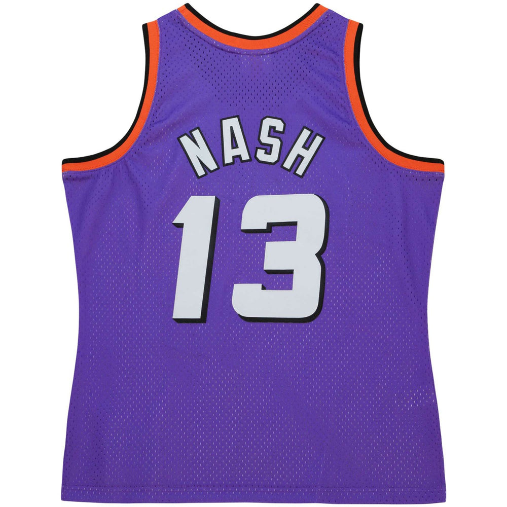 Steve Nash Phoenix Suns Hardwood Classics 1996/97 Tropical Swingman Jersey Purple