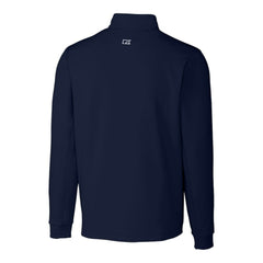 Detroit Tigers Cutter & Buck Traverse Stretch Quarter-Zip Pullover Top - Navy Pullover
