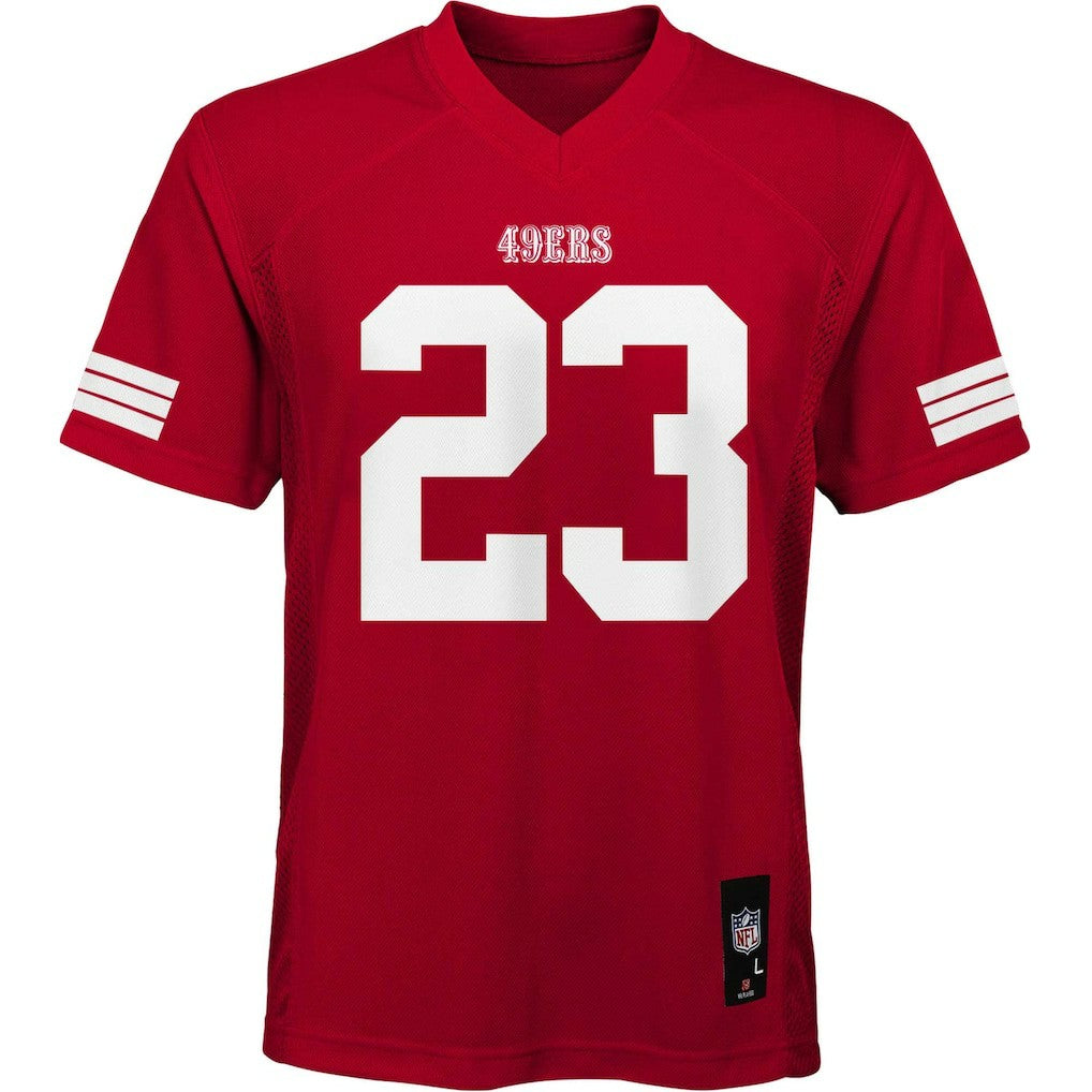 Christian McCaffrey San Francisco 49ers Preschool Replica Player Jersey Scarlet