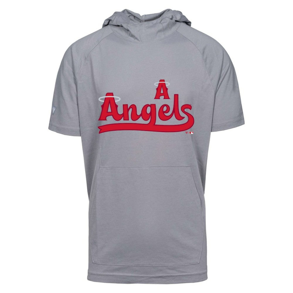 Los Angeles Angels Levelwear City Connect Phase Core Hoodie T-Shirt  - Gray Hoodies