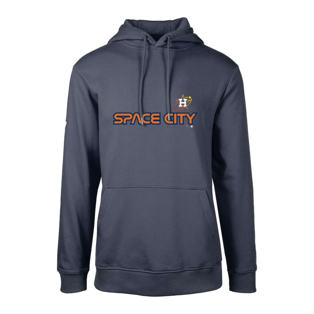 Houston Astros Levelwear City Connect Podium Core Logo Pullover Hoodie - Navy Hoodies