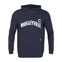 Chicago Cubs Levelwear City Connect Relay Core Logo Pullover Hoodie - Navy Hoodies