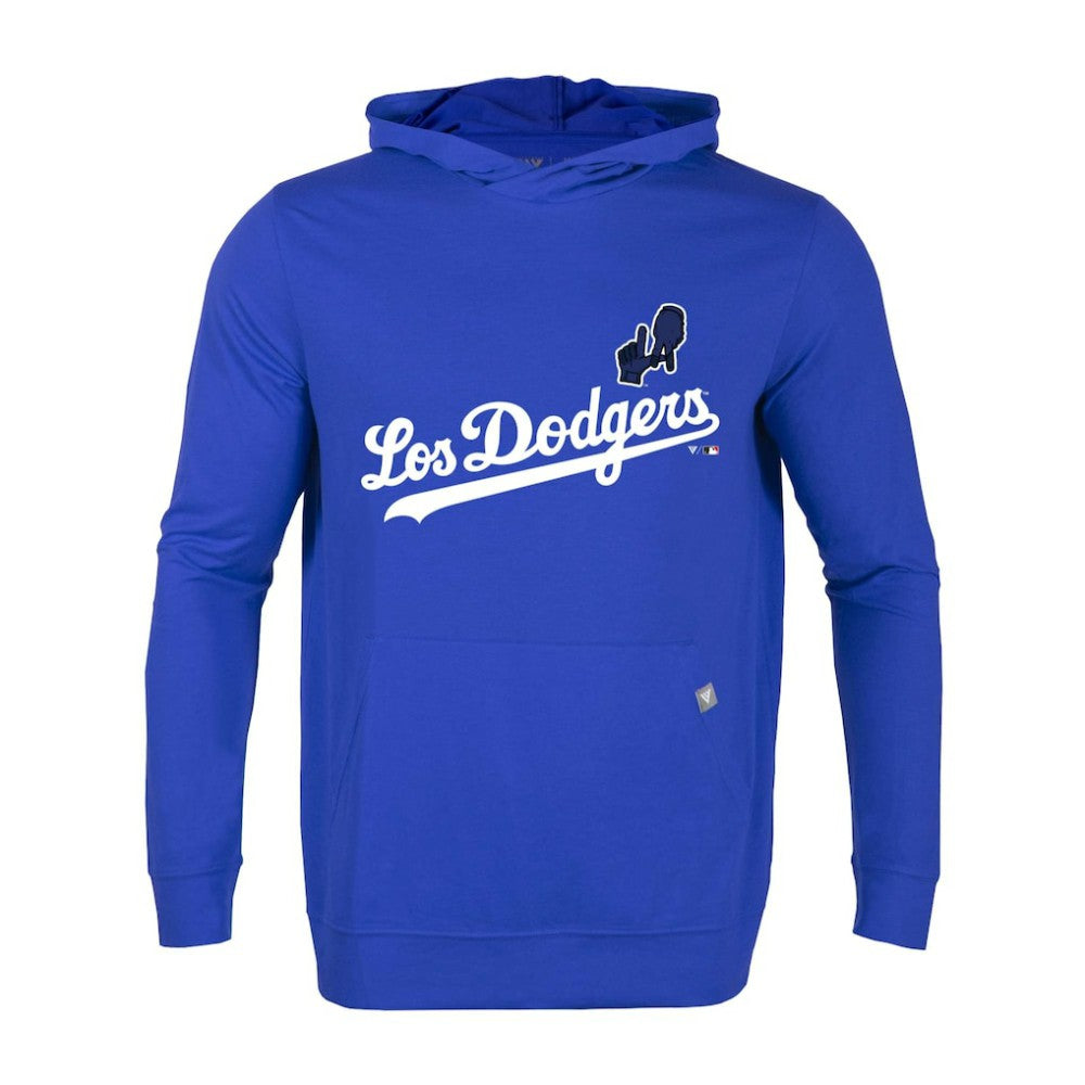 Los Angeles Dodgers Levelwear City Connect Relay Core Logo Pullover Hoodie - Royal Hoodies