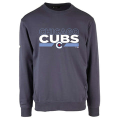 Chicago Cubs Levelwear City Connect Zane No Hitter Pullover Sweatshirt - Navy Pullover