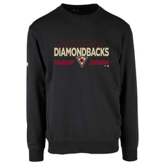 Arizona Diamondbacks Levelwear City Connect Zane No Hitter Pullover Sweatshirt - Black Pullover