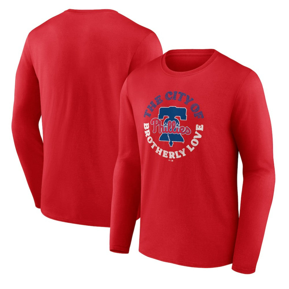 Philadelphia Phillies Hometown Collection The City of Brotherly Love T-Shirt - Red T-shirts