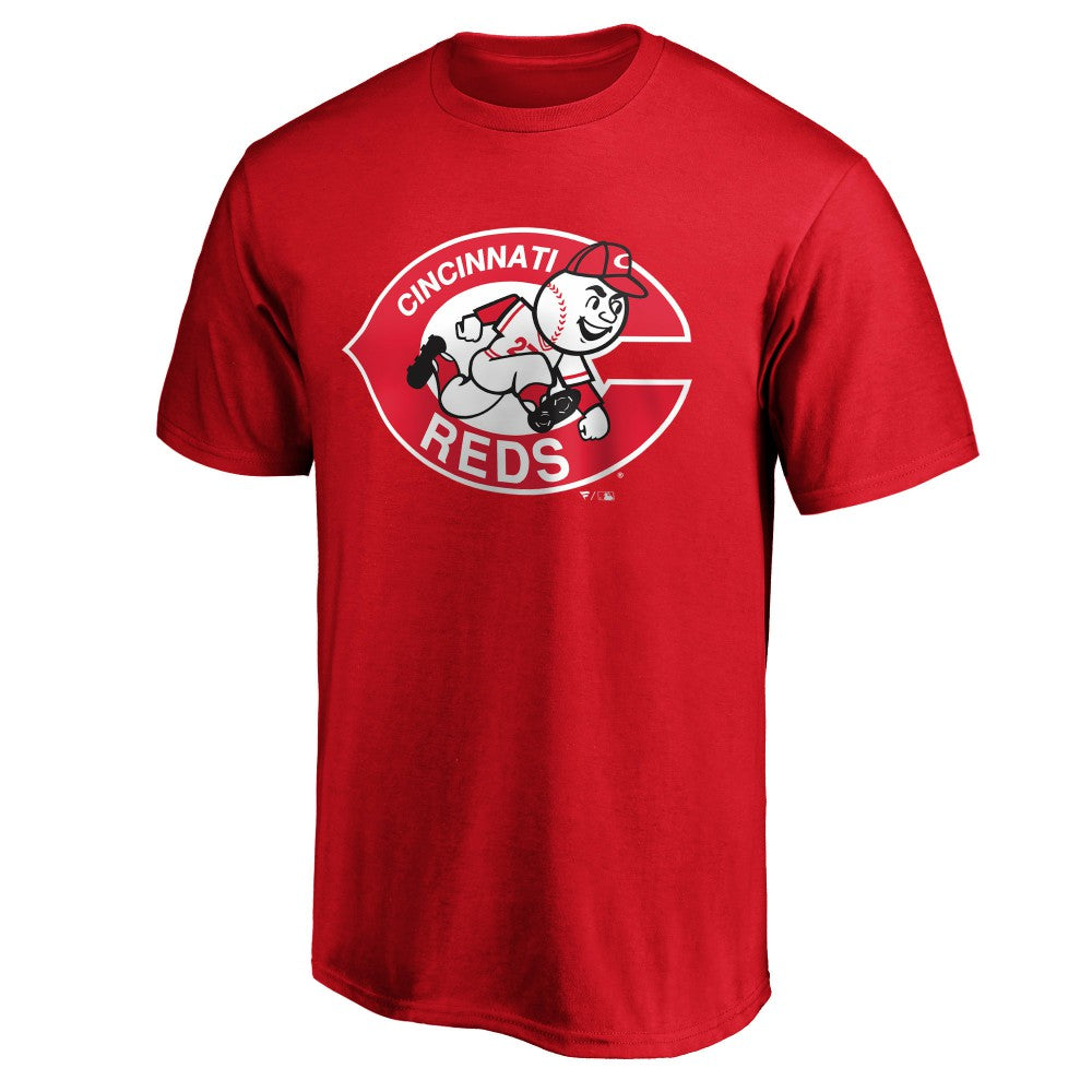 Cincinnati Reds Cooperstown Collection Forbes T-Shirt - Red T-shirts