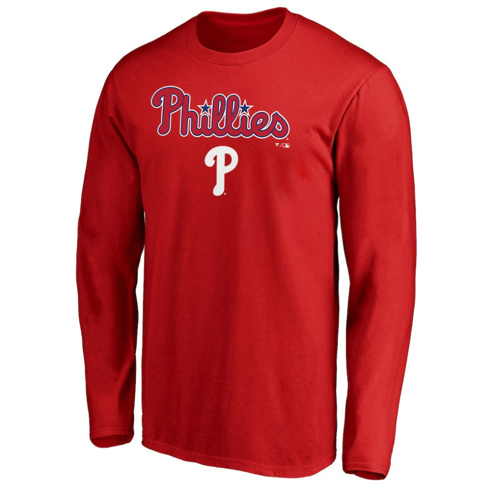 Philadelphia Phillies Team Lockup Long Sleeve T-Shirt - T-shirts