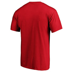 Atlanta Braves Official Team Wordmark T-Shirt - Red T-shirts