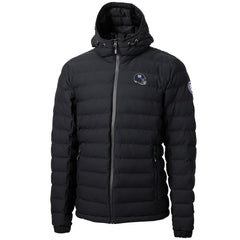 New York Giants Cutter & Buck Helmet Mission Ridge Repreve Eco Insulated Puffer Full-Zip Jacket Black