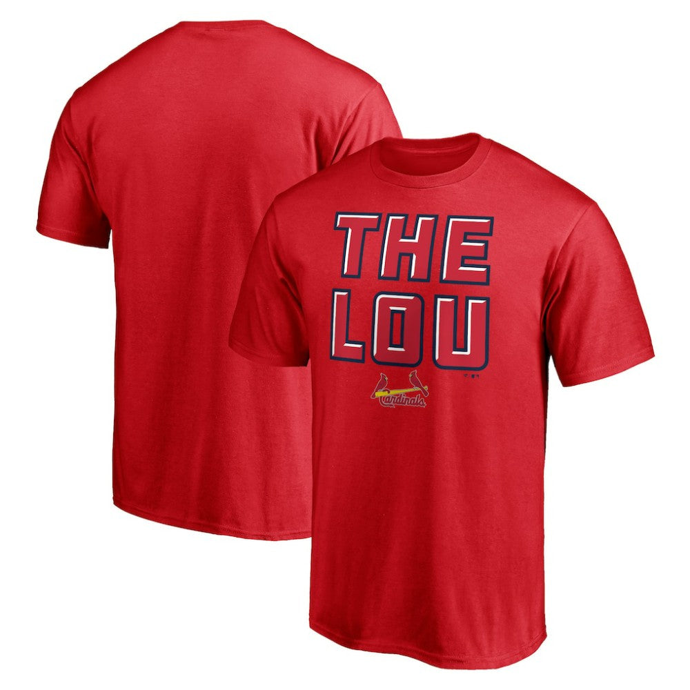 St. Louis Cardinals Hometown Collection The LOU T-Shirt - Red T-shirts