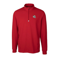 Arizona Cardinals Cutter & Buck Helmet Traverse Stretch Quarter-Zip Pullover Top Cardinal