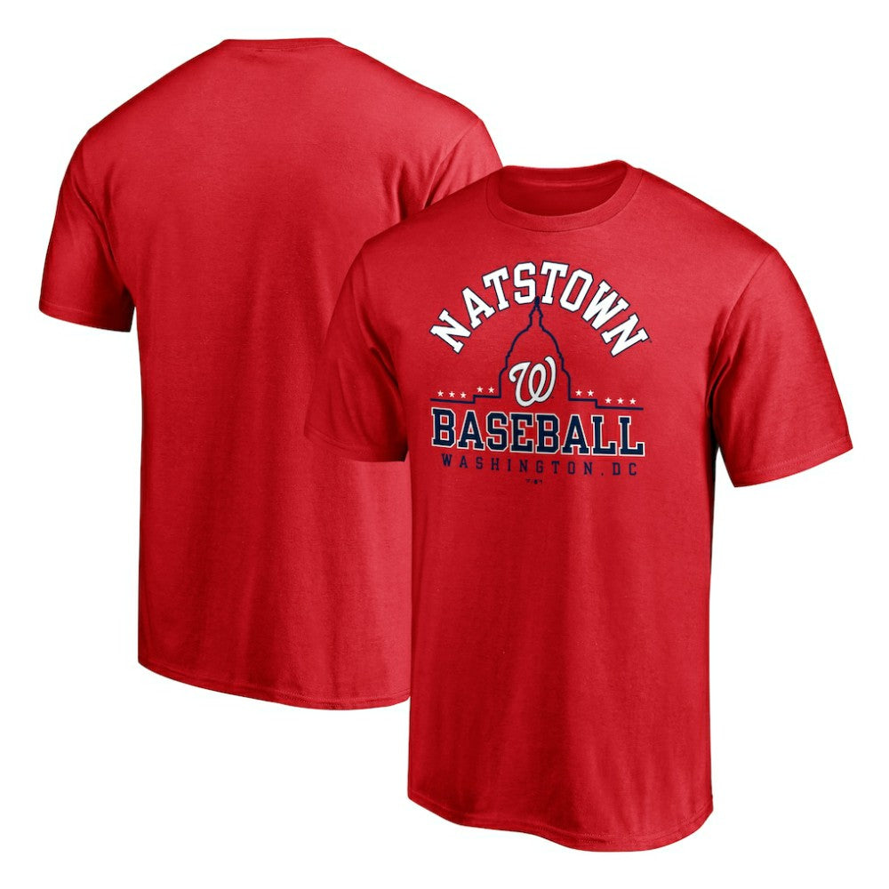 Washington Nationals Hometown Collection Natstown T-Shirt - Red T-shirts