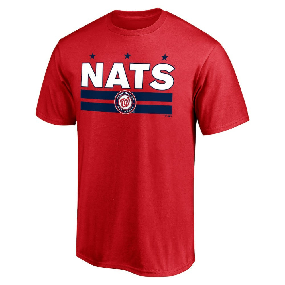 Washington Nationals Hometown Collection Nat Flag T-Shirt - Red T-shirts