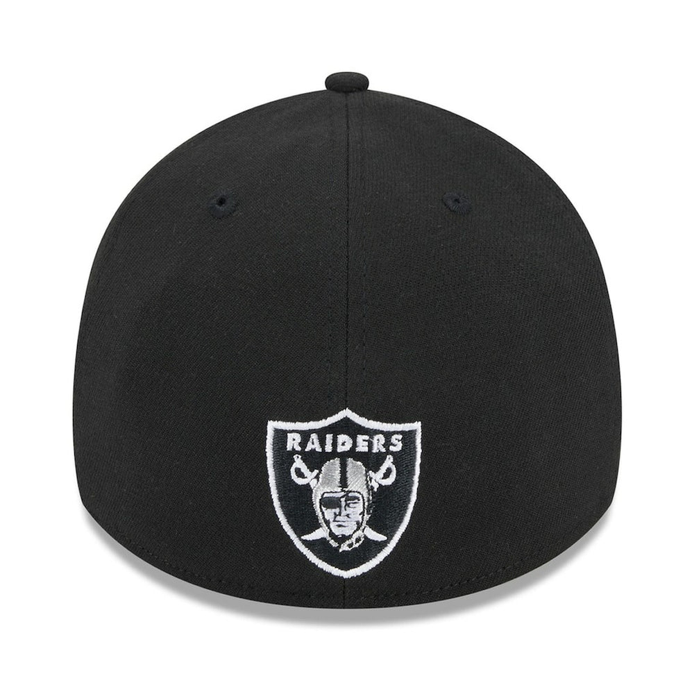 Las Vegas Raiders New Era City Originals 39THIRTY Flex Hat Black