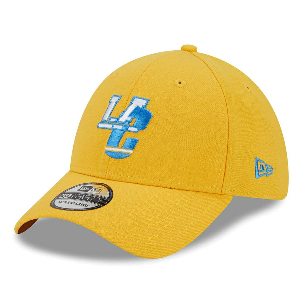 Los Angeles Chargers New Era City Originals 39THIRTY Flex Hat Gold