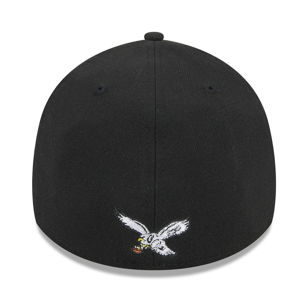 Philadelphia Eagles New Era City Originals 39THIRTY Flex Hat Black