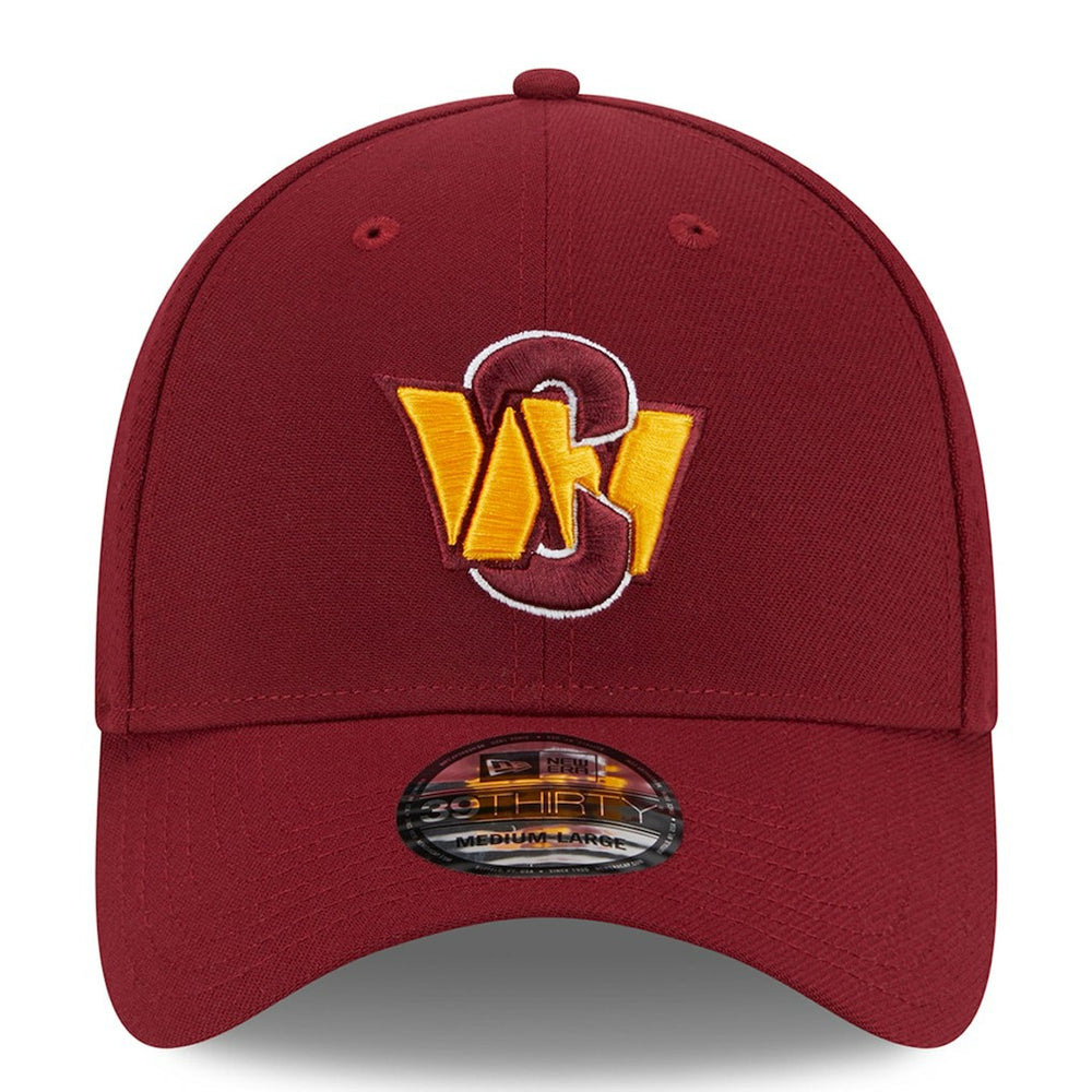 Washington Commanders New Era City Originals 39THIRTY Flex Hat Burgundy