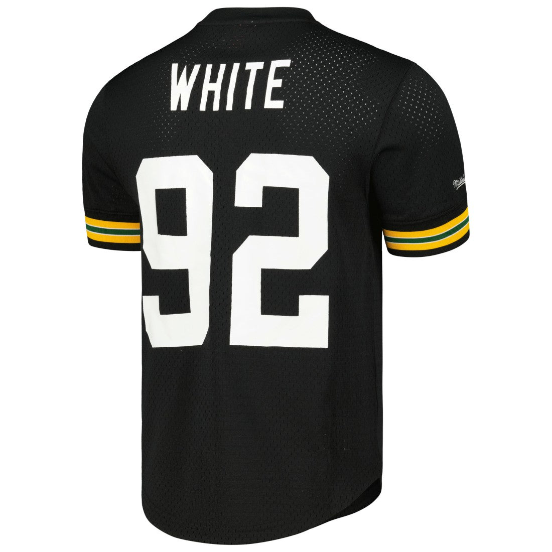 Reggie White Green Bay Packers Retired Player Name and Number Mesh Top Black