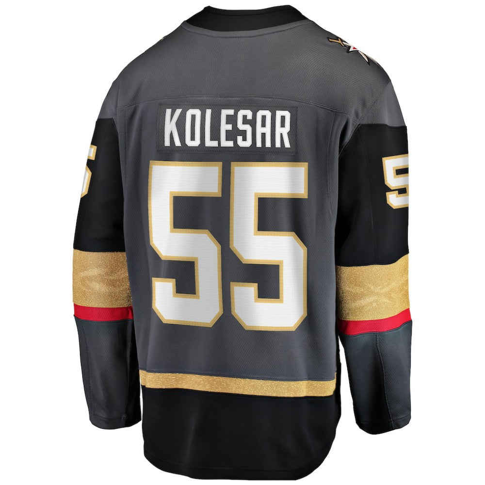 NHL Keegan Kolesar Vegas Golden Knights Fanatics Alternate Breakaway Player Jersey - Gray