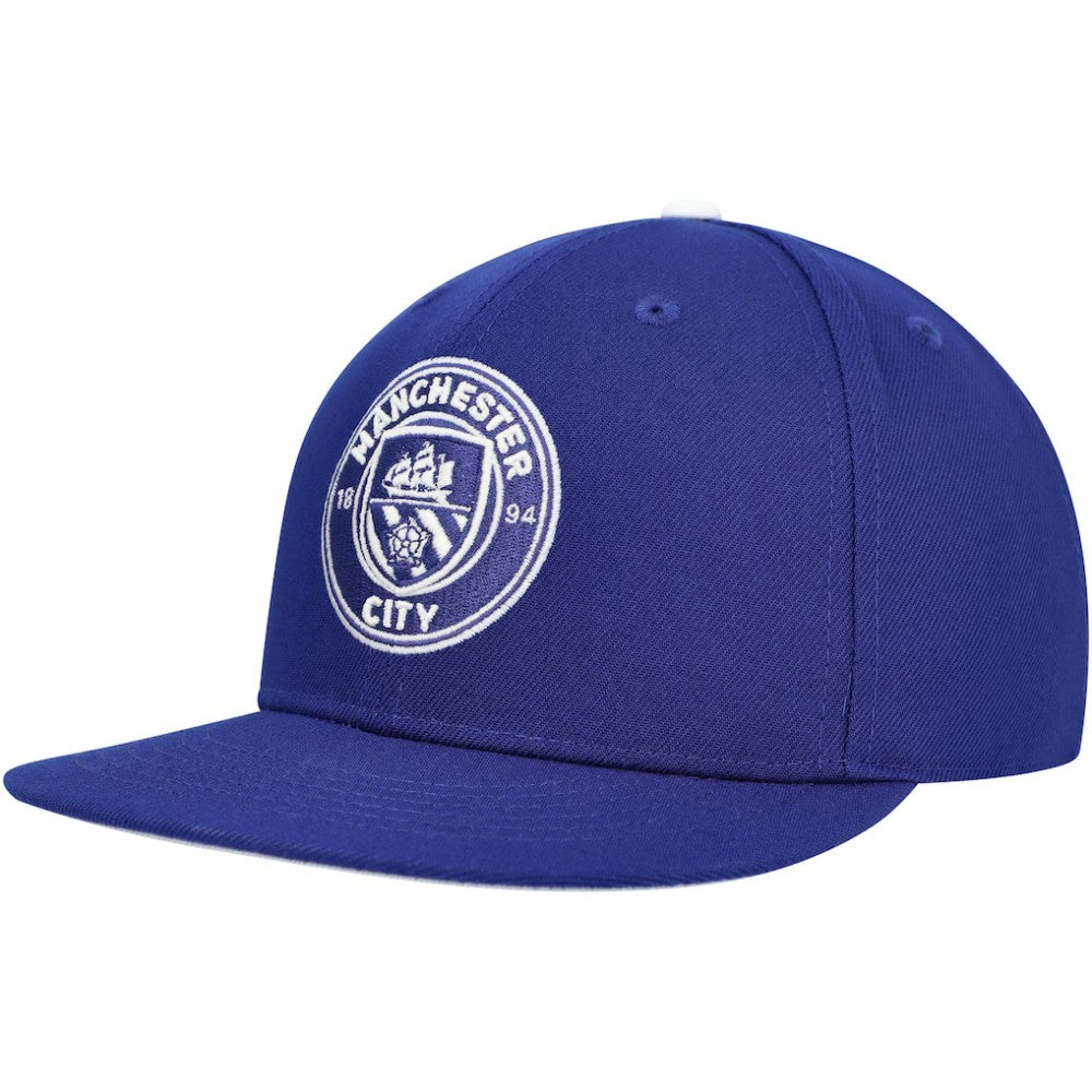 Manchester City America's Game Snapback Hat Royal