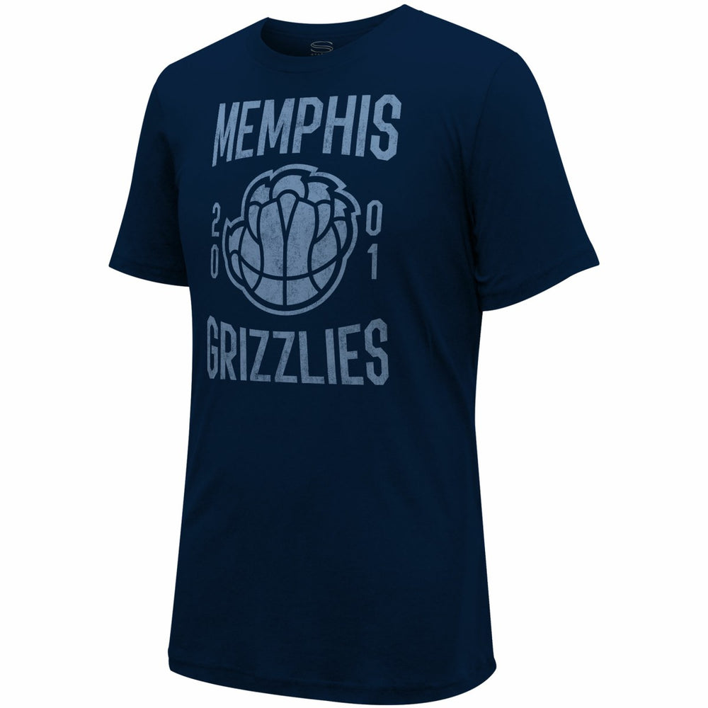 Memphis Grizzlies Stadium Essentials Unisex City Year T-Shirt Navy