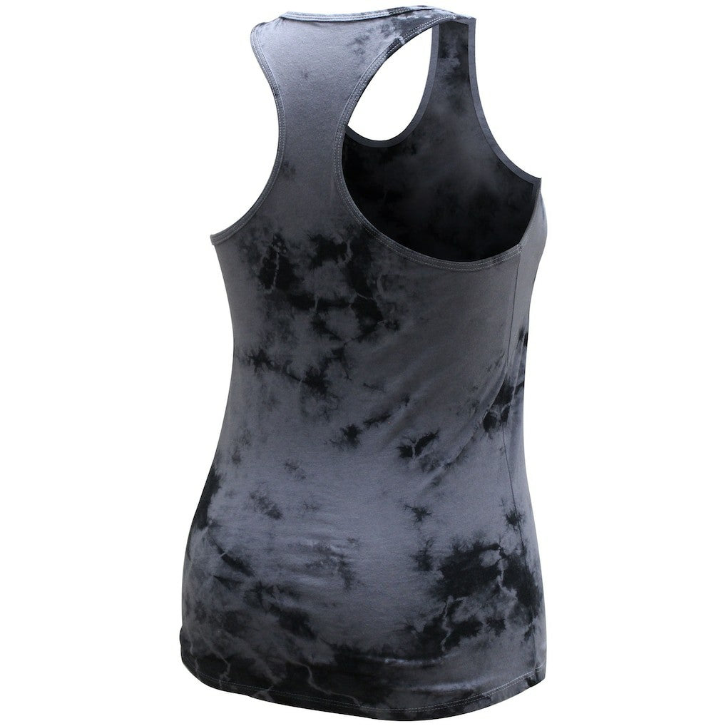 Chicago Bulls Stadium Essentials Women's Street Art Dark Crystal Washed Tank Top Charcoal