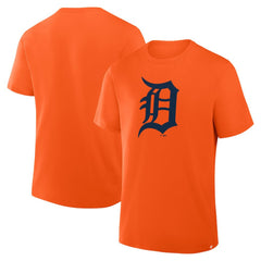 Detroit Tigers Fanatics Primary Logo Legacy T-Shirt - Orange T-shirts