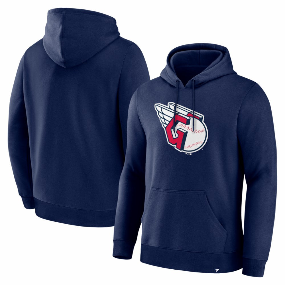 Cleveland Guardians Fanatics Primary Logo Legacy Hoodie - Navy Hoodies