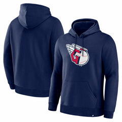 Cleveland Guardians Fanatics Primary Logo Legacy Hoodie - Navy Hoodies