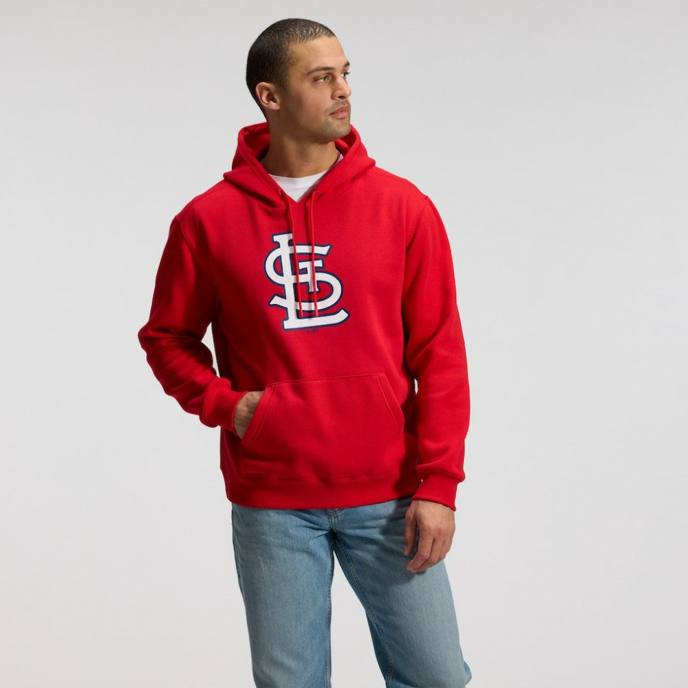St. Louis Cardinals Fanatics Primary Logo Legacy Hoodie - Red Hoodies