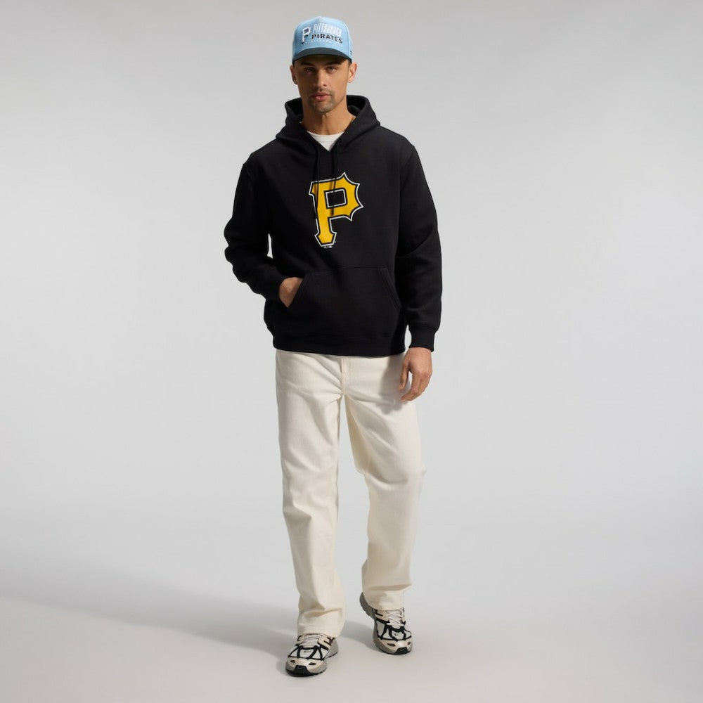 Pittsburgh Pirates Fanatics Primary Logo Legacy Hoodie - Black Hoodies
