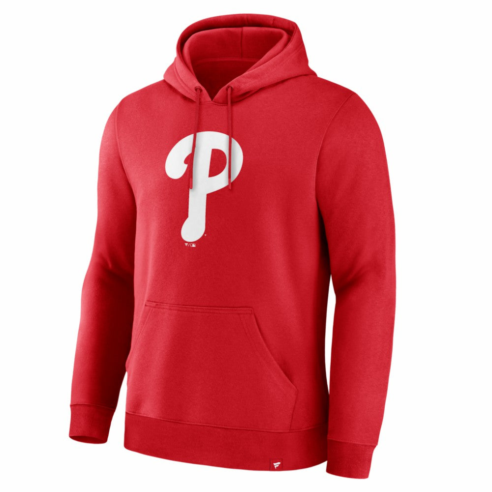 Philadelphia Phillies Fanatics Primary Logo Legacy Hoodie - Red Hoodies