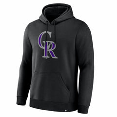 Colorado Rockies Fanatics Primary Logo Legacy Hoodie - Black Hoodies