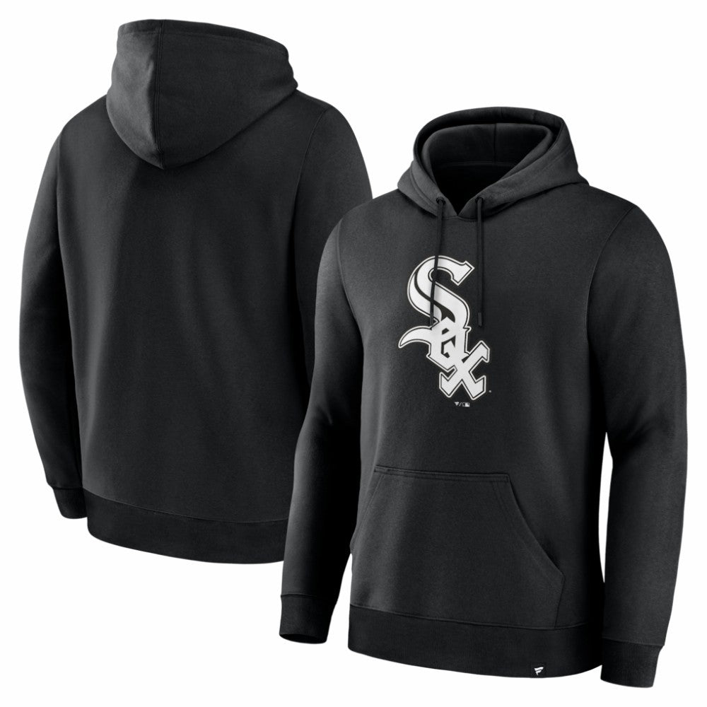 Chicago White Sox Fanatics Primary Logo Legacy Hoodie - Black Hoodies