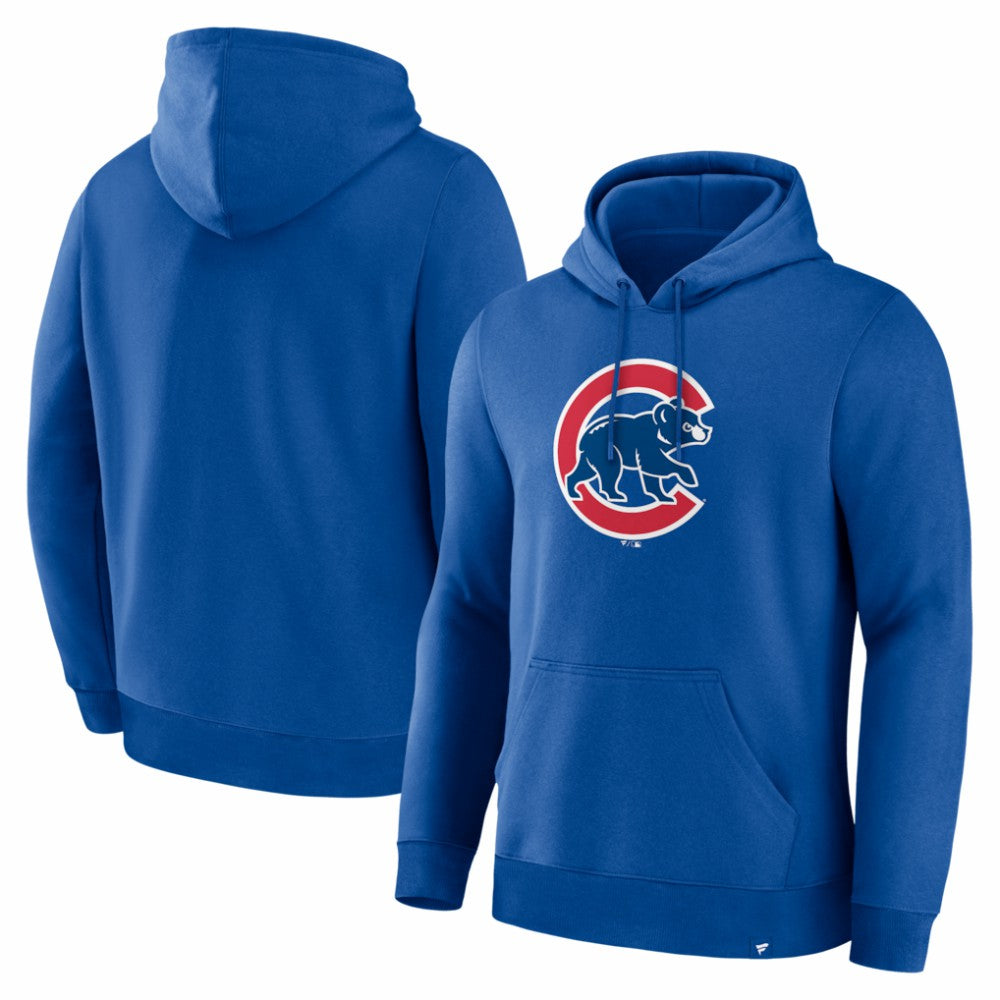 Chicago Cubs Fanatics Primary Logo Legacy Hoodie - Royal Hoodies