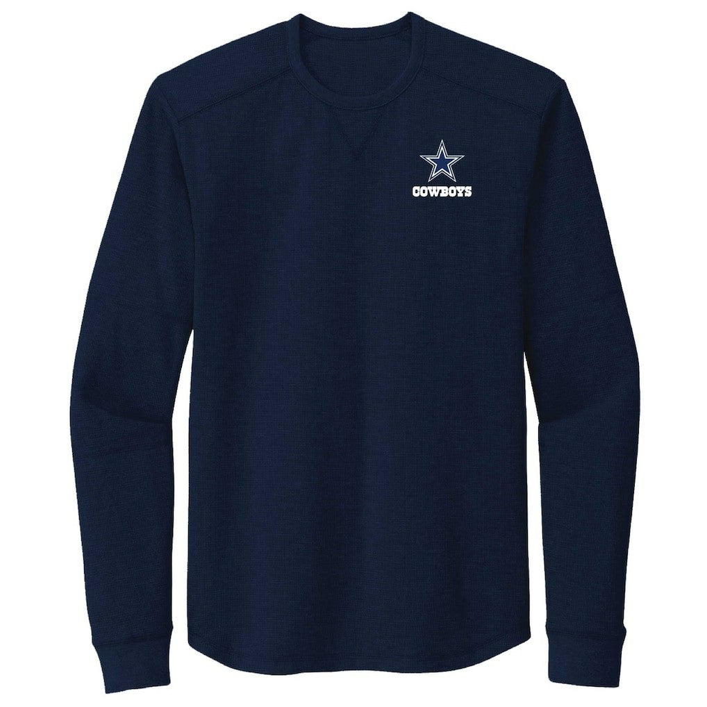 Dallas Cowboys Dunbrooke Cavalier Thermal Long Sleeve T-Shirt Navy