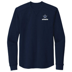 Dallas Cowboys Dunbrooke Cavalier Thermal Long Sleeve T-Shirt Navy