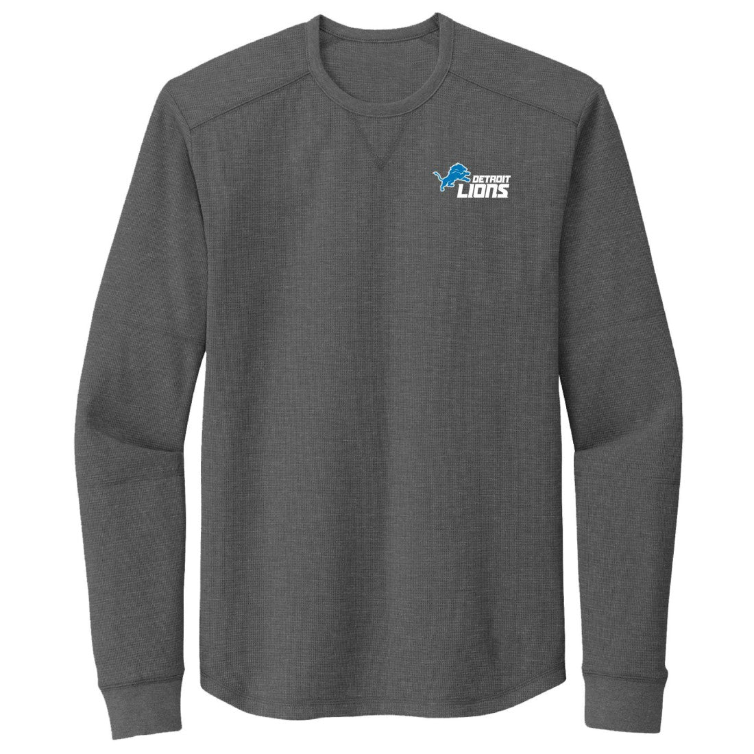 Detroit Lions Dunbrooke Cavalier Thermal Long Sleeve T-Shirt Heather Gray