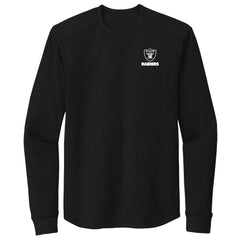 Las Vegas Raiders Dunbrooke Cavalier Thermal Long Sleeve T-Shirt Black