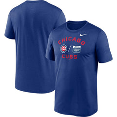 Chicago Cubs Nike 2023 MLB World Tour: London Series Legend Performance T-Shirt - Royal T-shirts